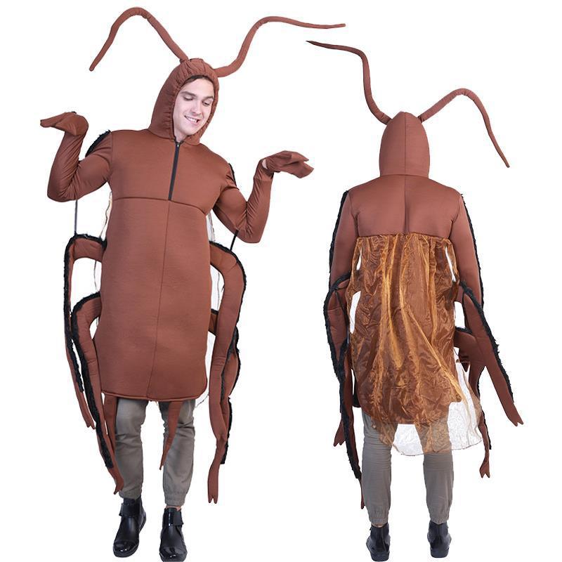 Halloween Carnaval Party Performance Porter une scène Cosplay Enfants Cockroach Une pièce Cosu