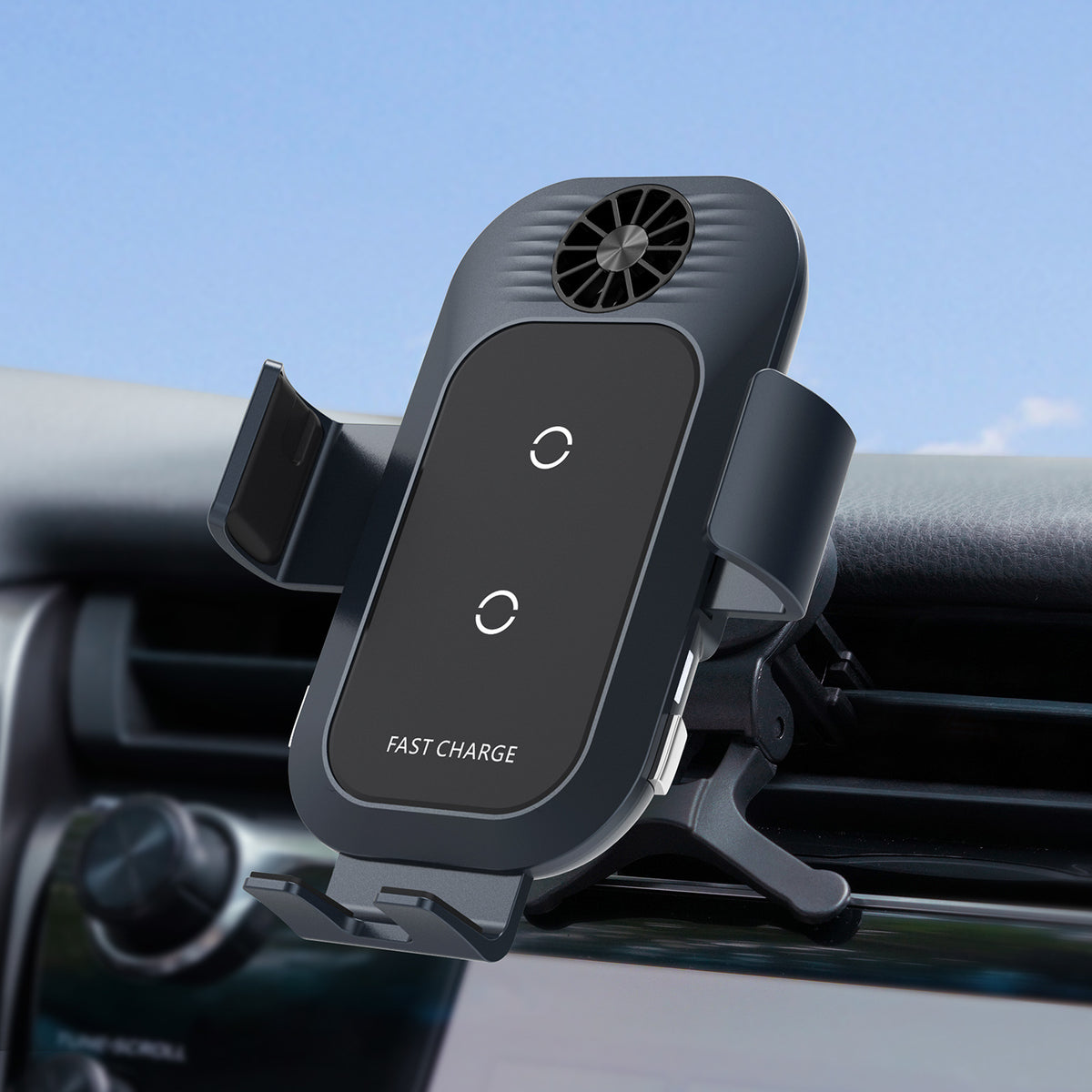 Chargeur de voiture sans fil Support de téléphone mobile