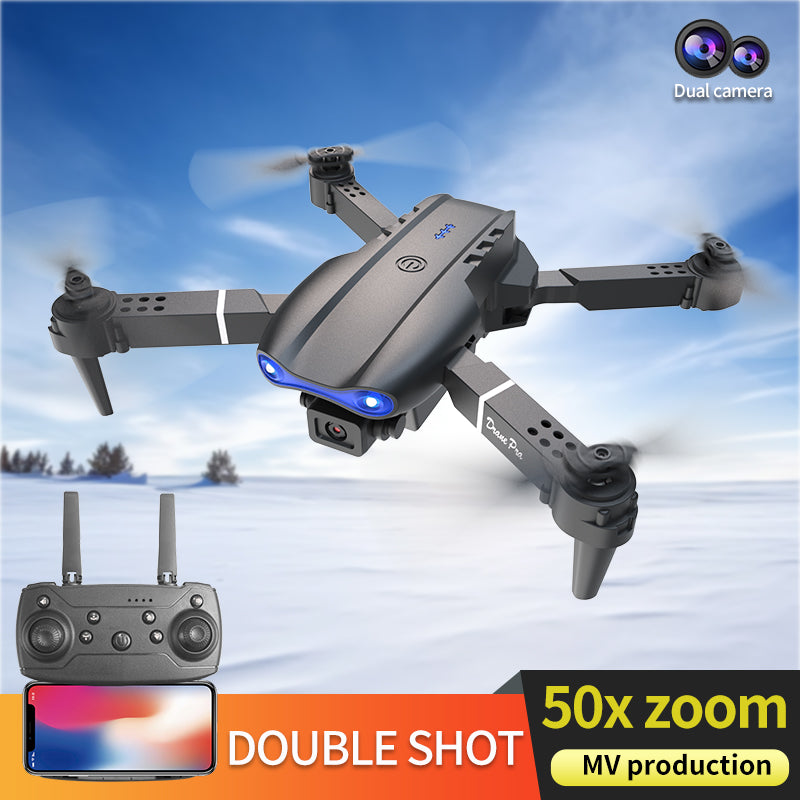 E99Pro - Caméra double - Double Batterie-noir