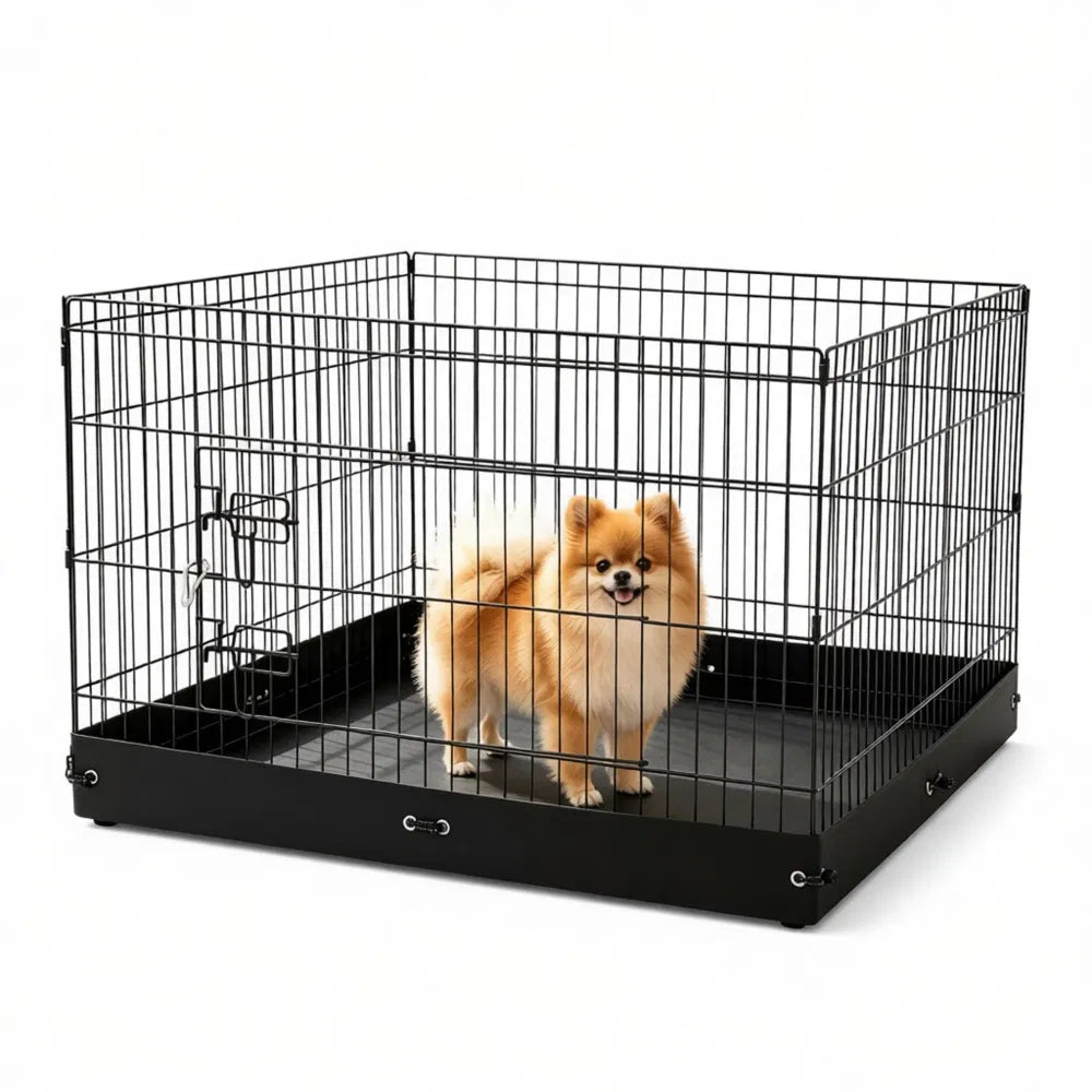 Maison de chien avec espace-sauvetage pour l'extérieur
