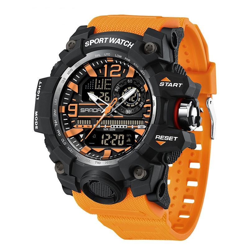 Tendance Multi-fonctionnel Sports Lumineux montre étudiante en plein air