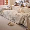 Hiver En peluche de luxe Chenille Retro Canapé Couverture