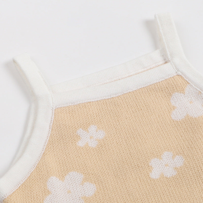 Bracelet en laine tricotée bébé Romper