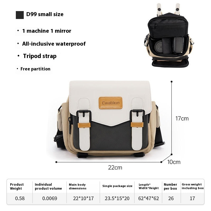 Sac caméra One Epaule japonais Loisirs multifonctionnels