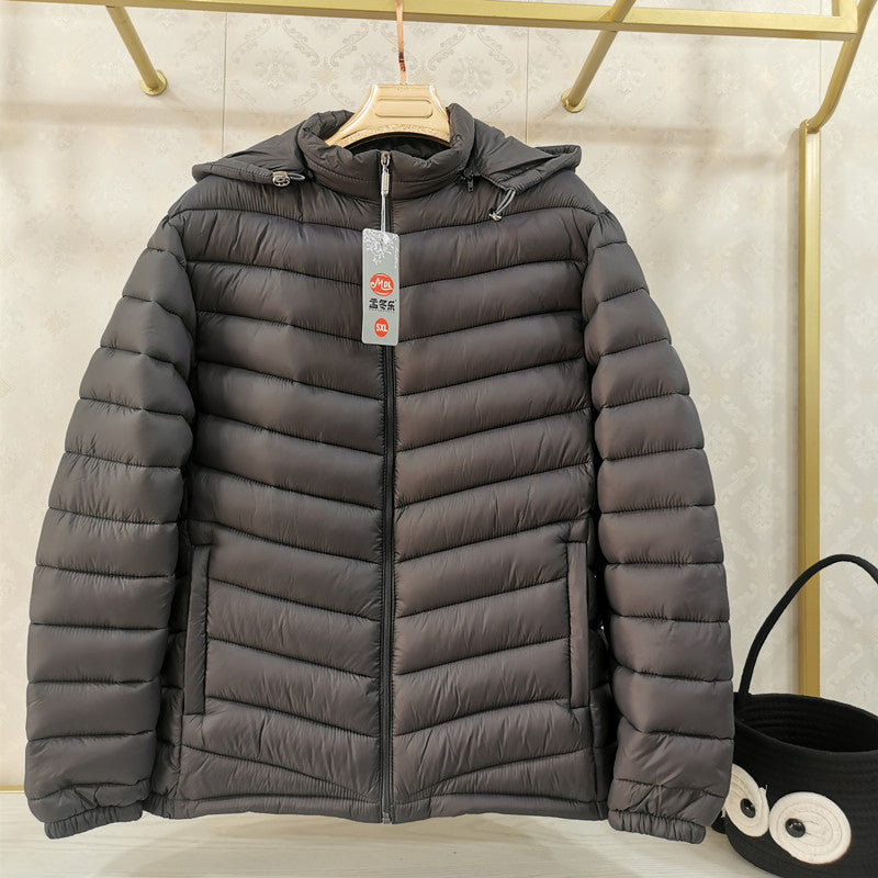 Men's Minimalist Casual Extra Thick Short Coat
