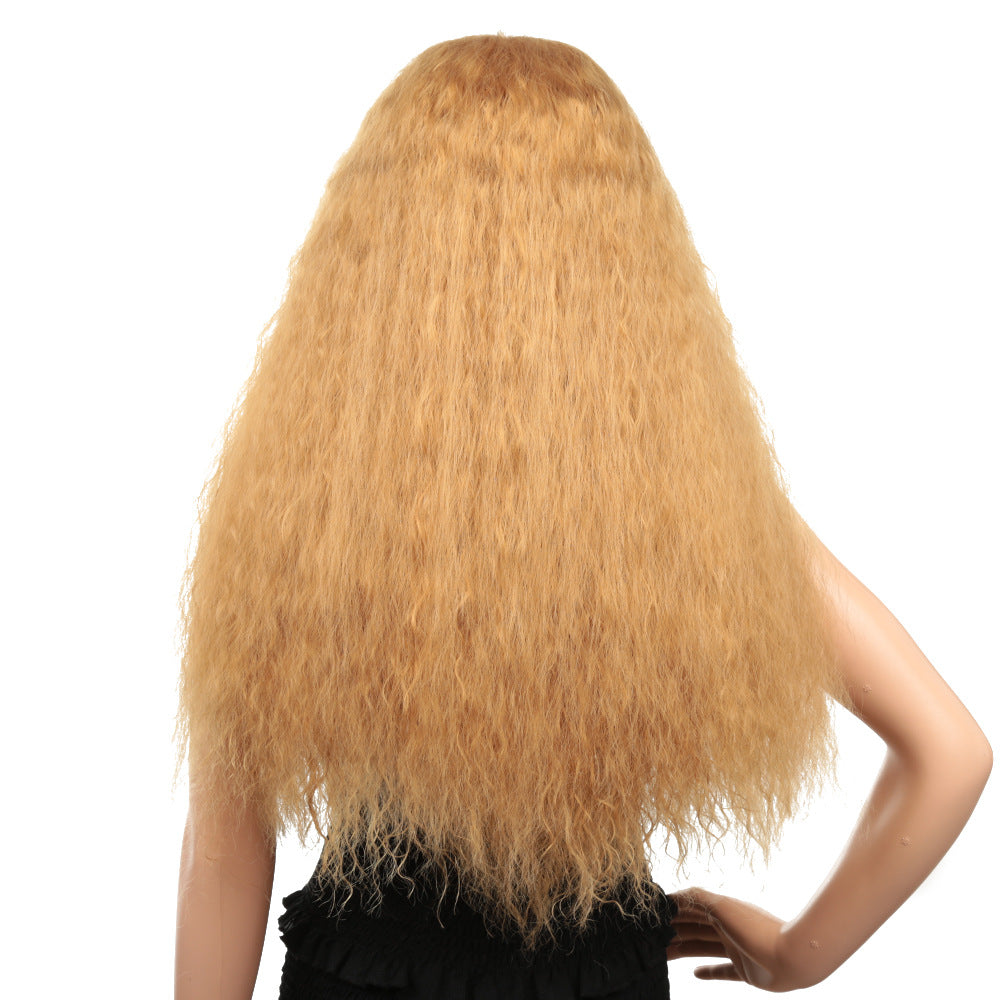 Fashion maïs Perm Curly Dentelle chimique Tête de fibre