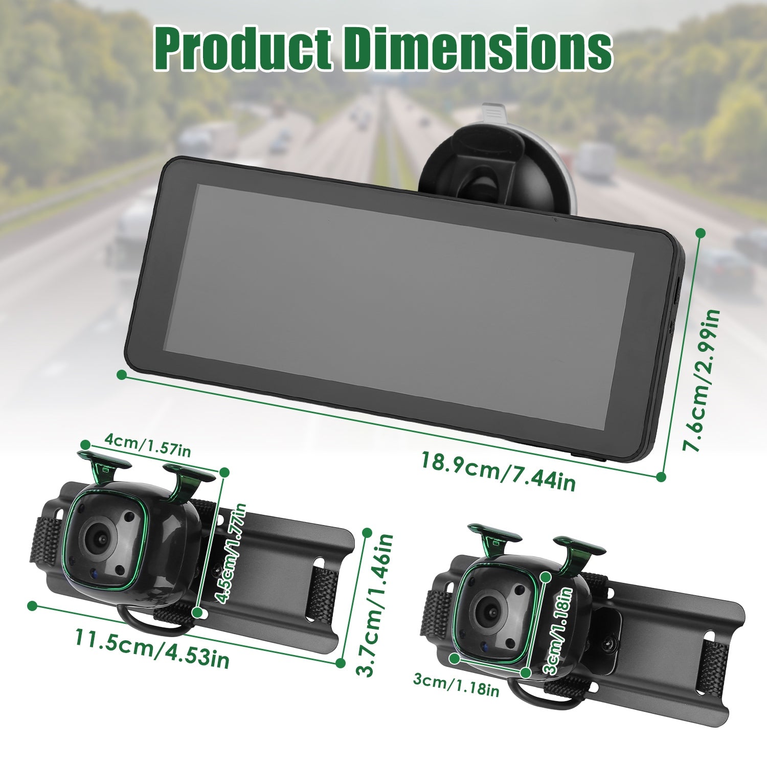 1Pc 1080P Caméra de voiture de bébé pour 2 enfants double chaîne voiture baby moniteur arrière face siège de voiture Ca
