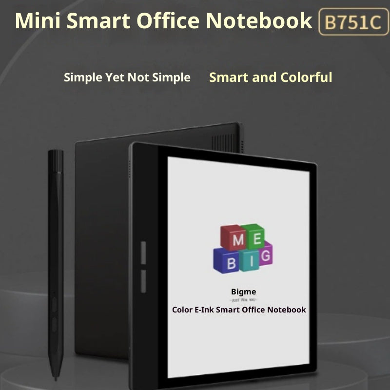 7 pouces couleur E-ink Smart Office lecteur de livre électronique