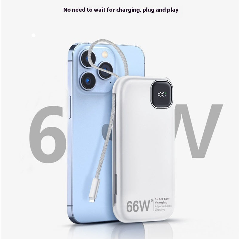 Avec câble intégré Super grande capacité batterie portable pour téléphones mobiles