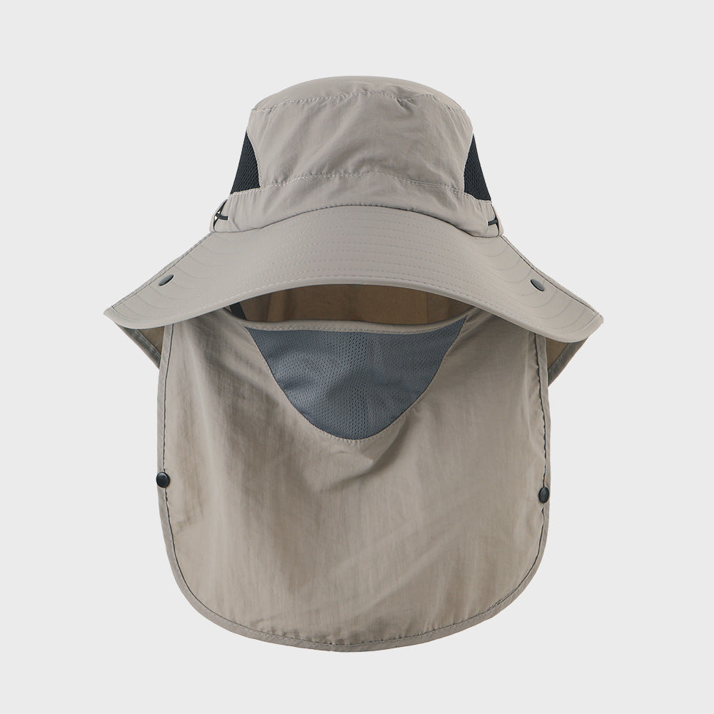 Cap de pêche extérieure Protection Chapeau Bucket Protection UV Chapeau Sun