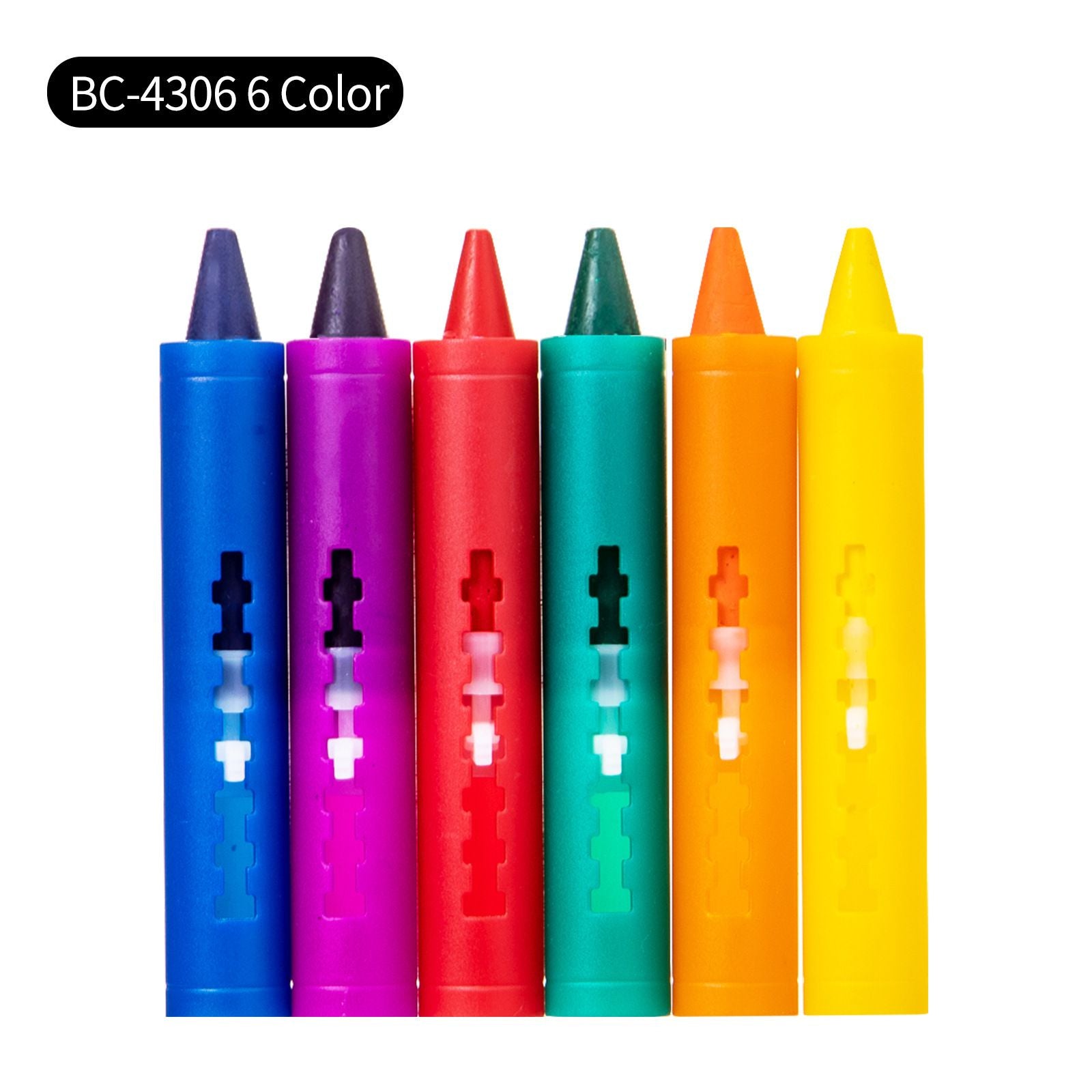 Crayon à base d'eau Peinture-6 couleurs-1 ensemble