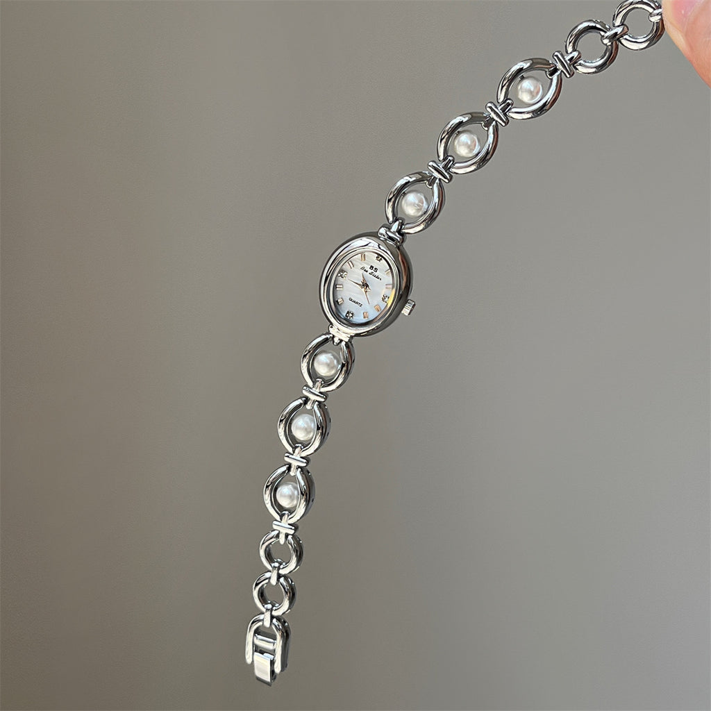 Amber Pearl Bracelet Chain Design avec un sens de haut de gamme