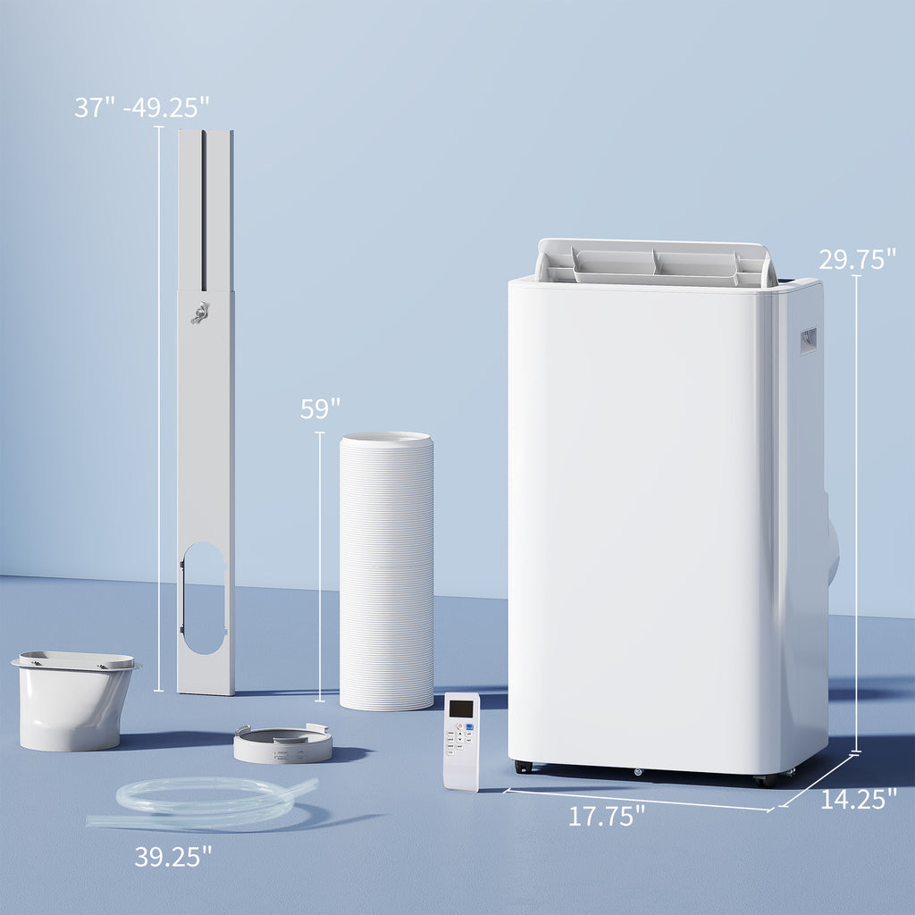 12000 BTU Climatiseur portable avec télécommande