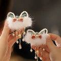 Xingshi Tassel Hairpin Daily Accessoires Red Mute
