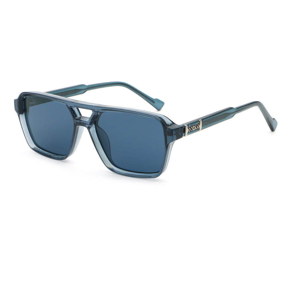 Lunettes de soleil à double pont anti-UV pour hommes et femmes