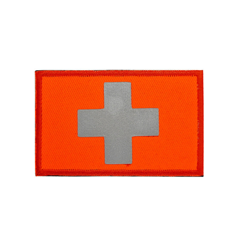 Stickers Broderie Reflective IR de la Croix-Rouge