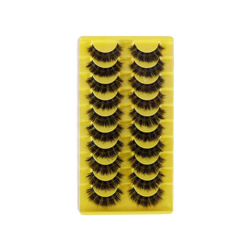Faux cils 3D multicouches 10 paires