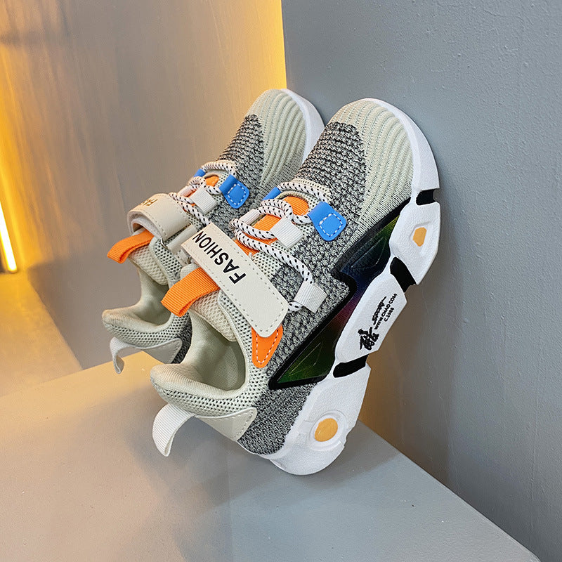 Chaussures de Running Respirant Mesh Fashionable Casual pour garçons