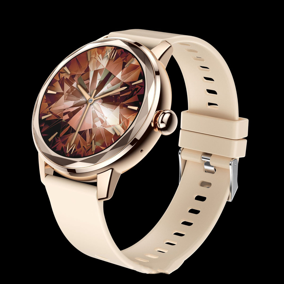L'apparence mode des femmes Petite Exquise Real Heart Rate Blood Oxygen Smart Watch