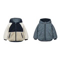Veste en coton à capuche à double face pour enfants