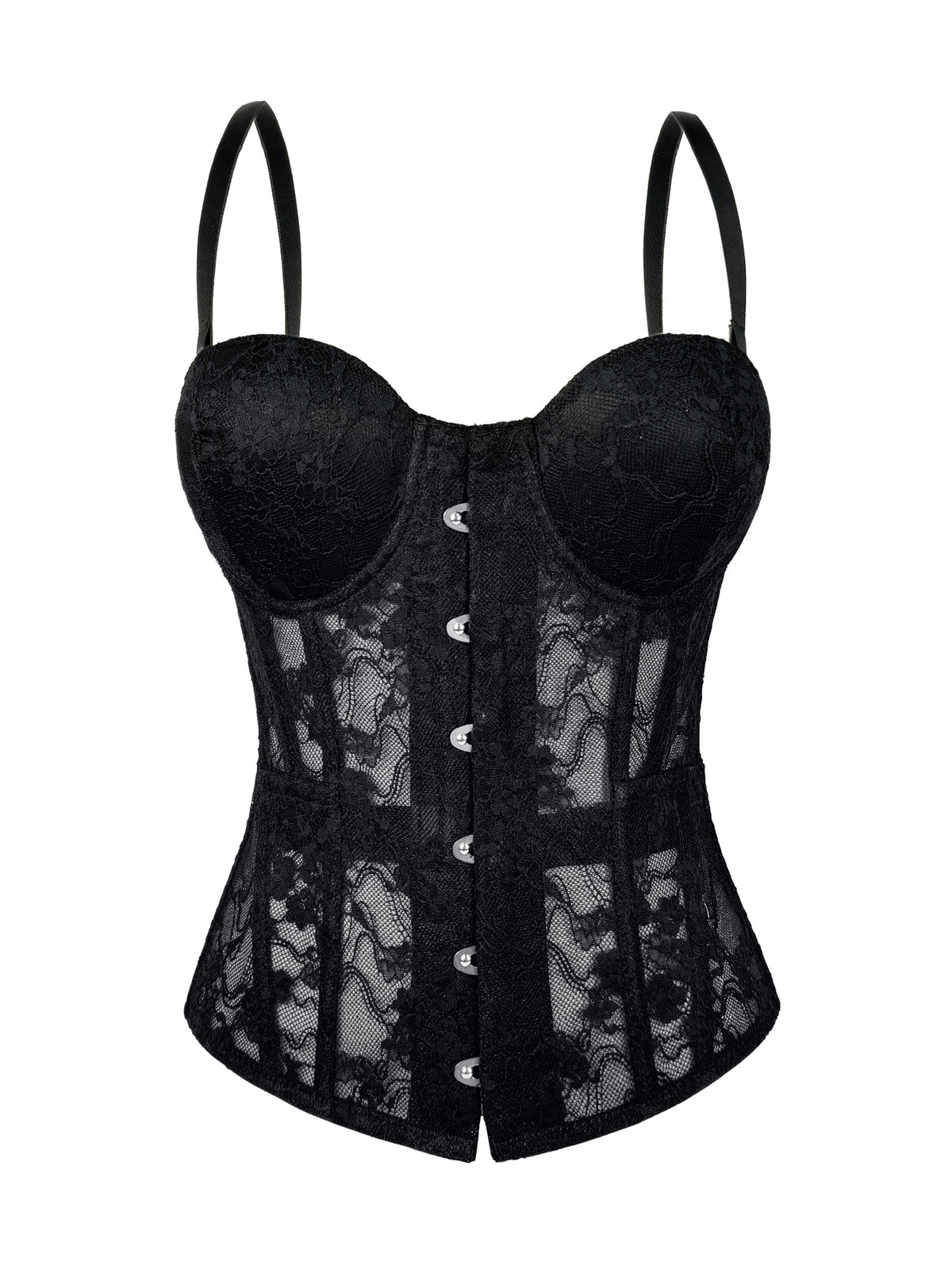 Dentelle brodée en os de poisson Corset Slimming Camisole Pure Desire Tube Top Outfit Fishbone Vers