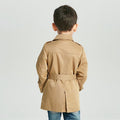Manteau de trench de printemps pour enfants mi-longueur