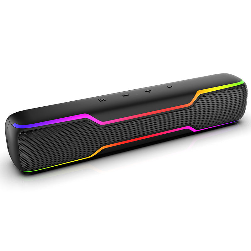 Wireless Card U Disk Magic Color RGB Lamp Strip Haut-parleur Bluetooth