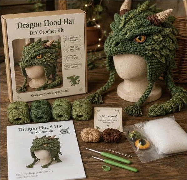 Fantasy chapeau de capot bricolage Crochet Kit