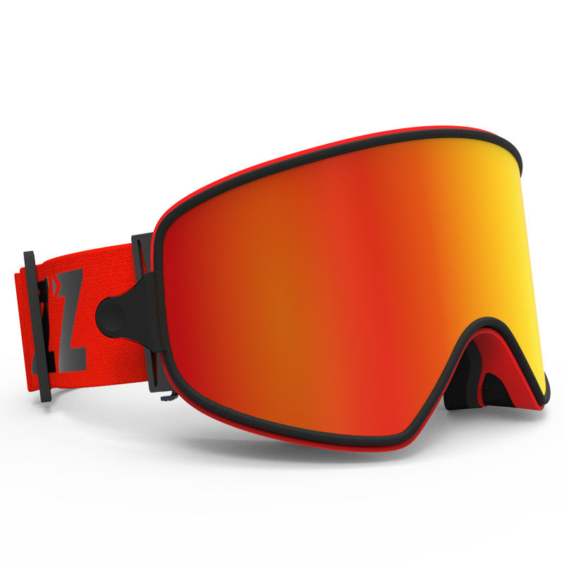 Lunettes de ski de vision nocturne de myopie aimant