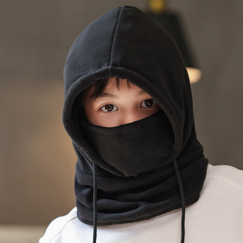 Écharpe de chapeau tout-en-un et masque avec protection de l'oreille vous garde chaud et blocs Les