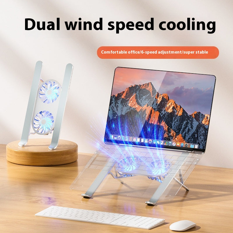 En alliage d'aluminium Notebook Stand Portable Polding Lifting Tablet Height Augmenter Bureau Tw