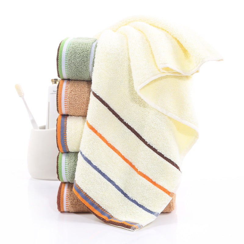 Serviette de coton molle et plate épaissée pour le ménage