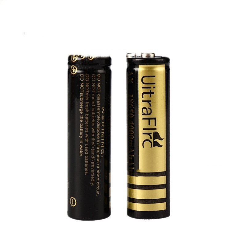 18650 Batterie au lithium pointu pour lampes de poche à lumière forte