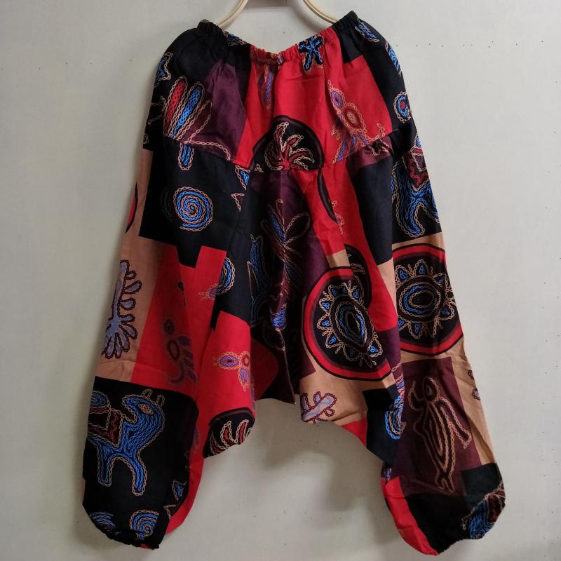 Trendy Plus Taille Loose Lantern Men's and Women's Same Large Crotch Pantalons
