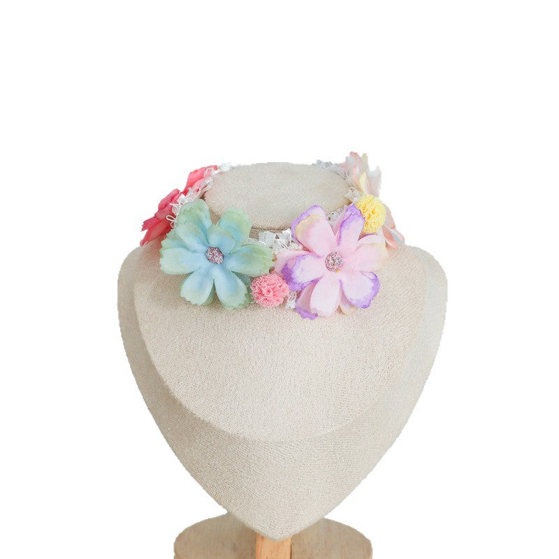 Collier de fleurs mignon pour chats d'animaux