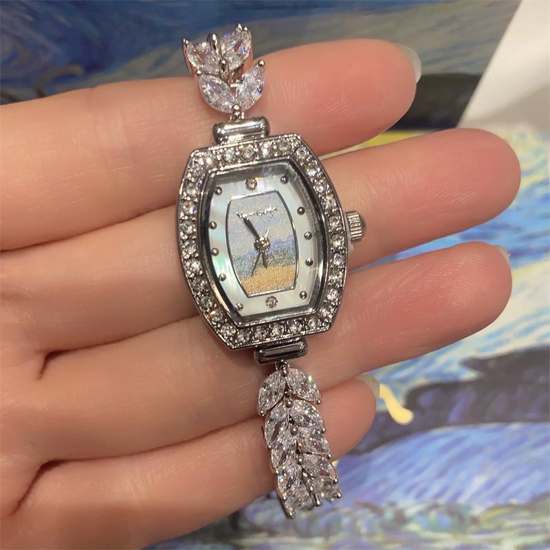 Van Gogh Yaoguang Full Starry River Series Sunflower Women's Steel Band Watch