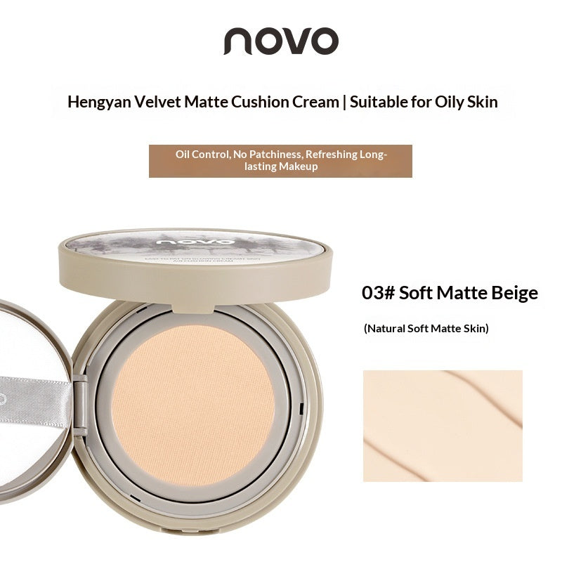 Ningguang Flawless Air Coussin Foundation Légère Couverture Sheer Contrôle de l'huile Hydratant