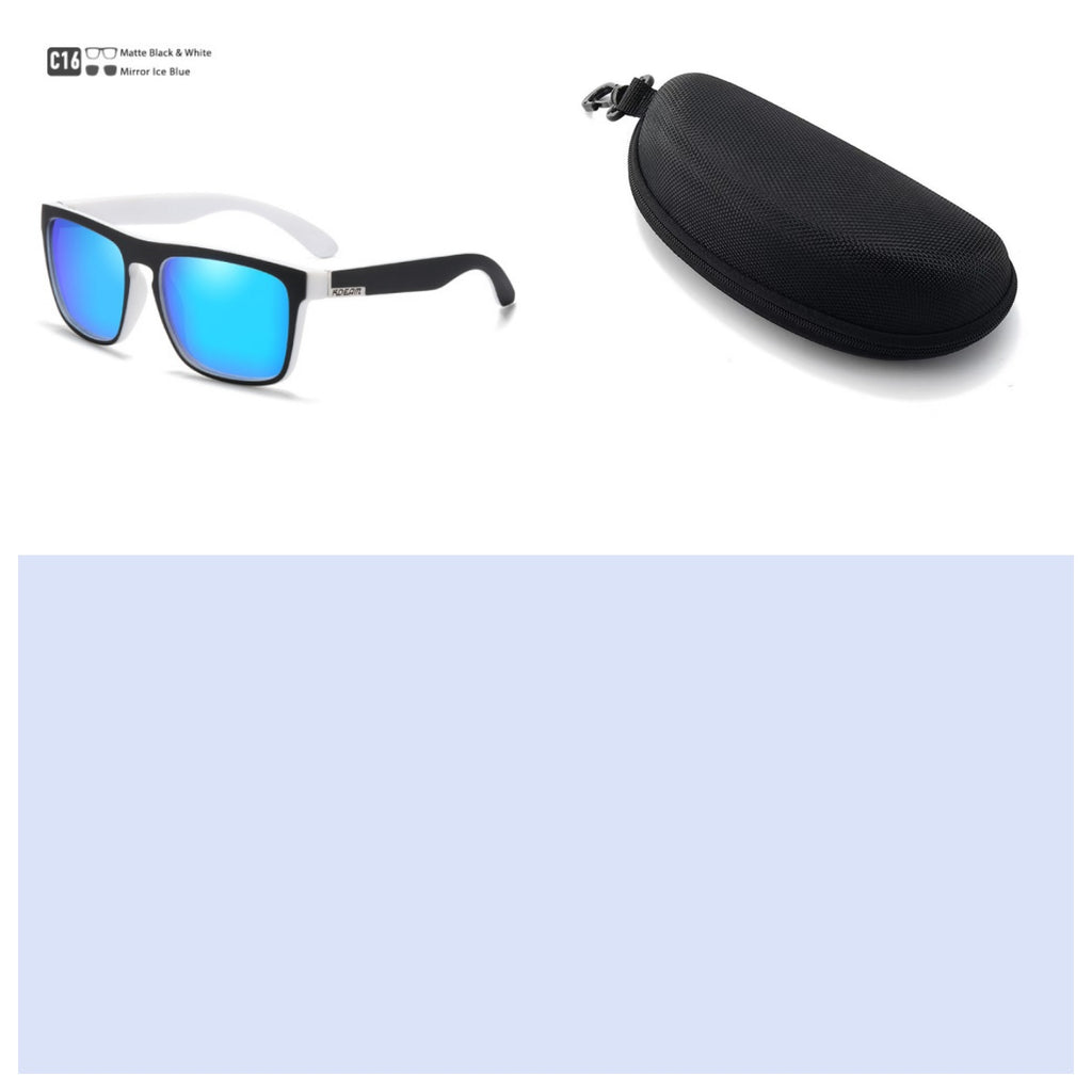 Boite Lunettes de soleil de conduite colorées Lunettes de soleil de sport polarisé pour hommes