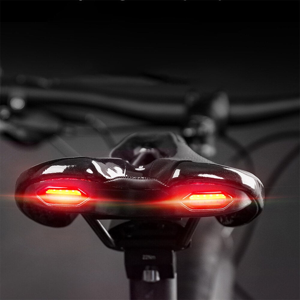 Silicone Shock Absorbant Saddle Road Vélo Saddle Équipement d'équitation