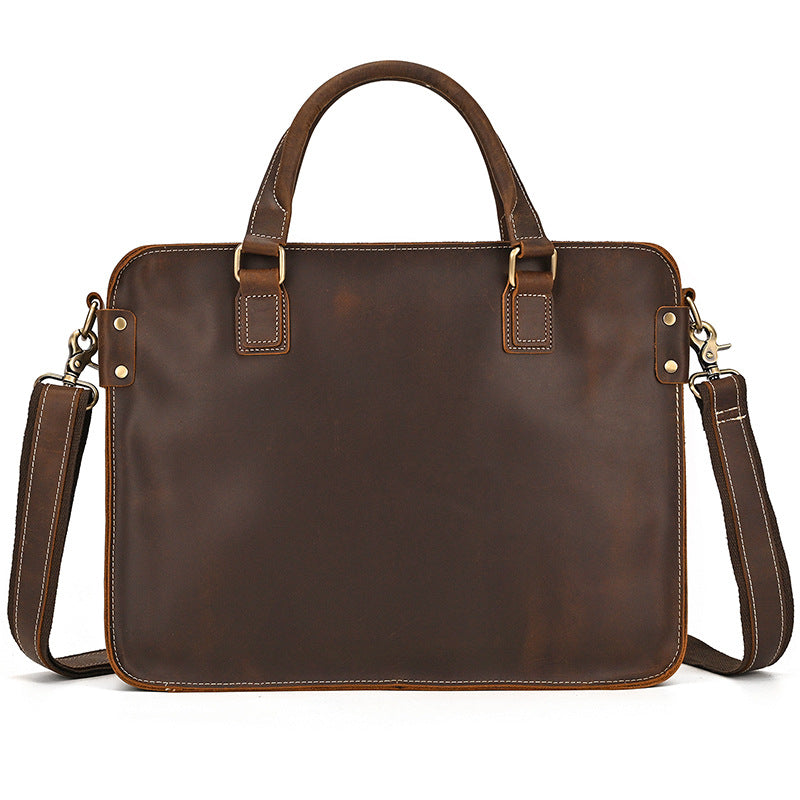 Porte-monnaie en cuir Retro Crazy Horse