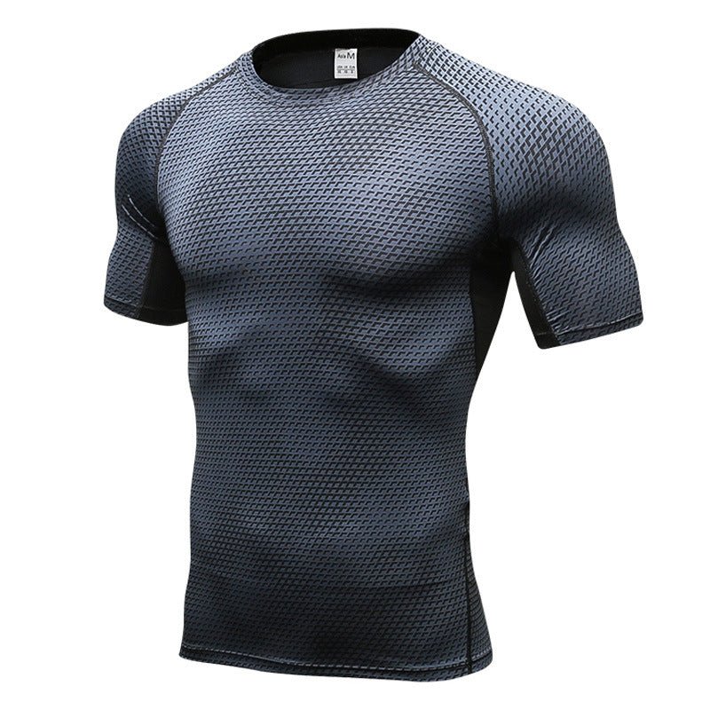 Vêtements de séchage rapide à manches courtes pour hommes Impression 3D