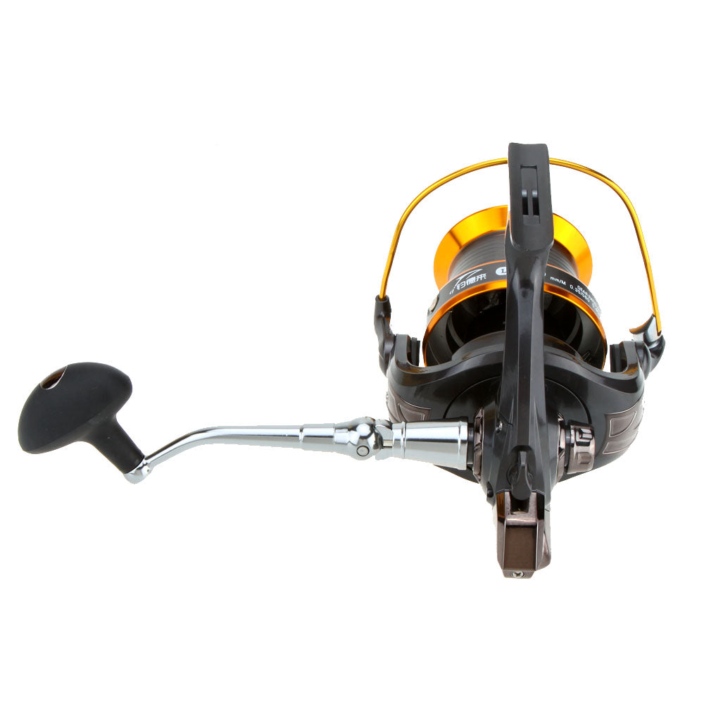 Roulette de pêche à longue distance de type 9000 roue tournante