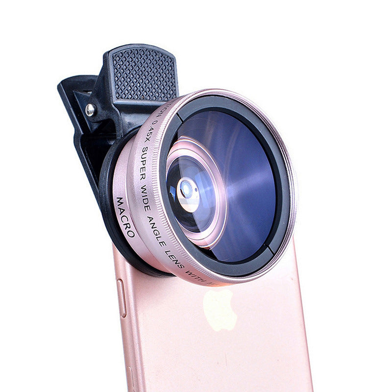Objectif de téléphonie mobile 0,45 Angle Xwide 12.5 fois la caméra photo macro externe