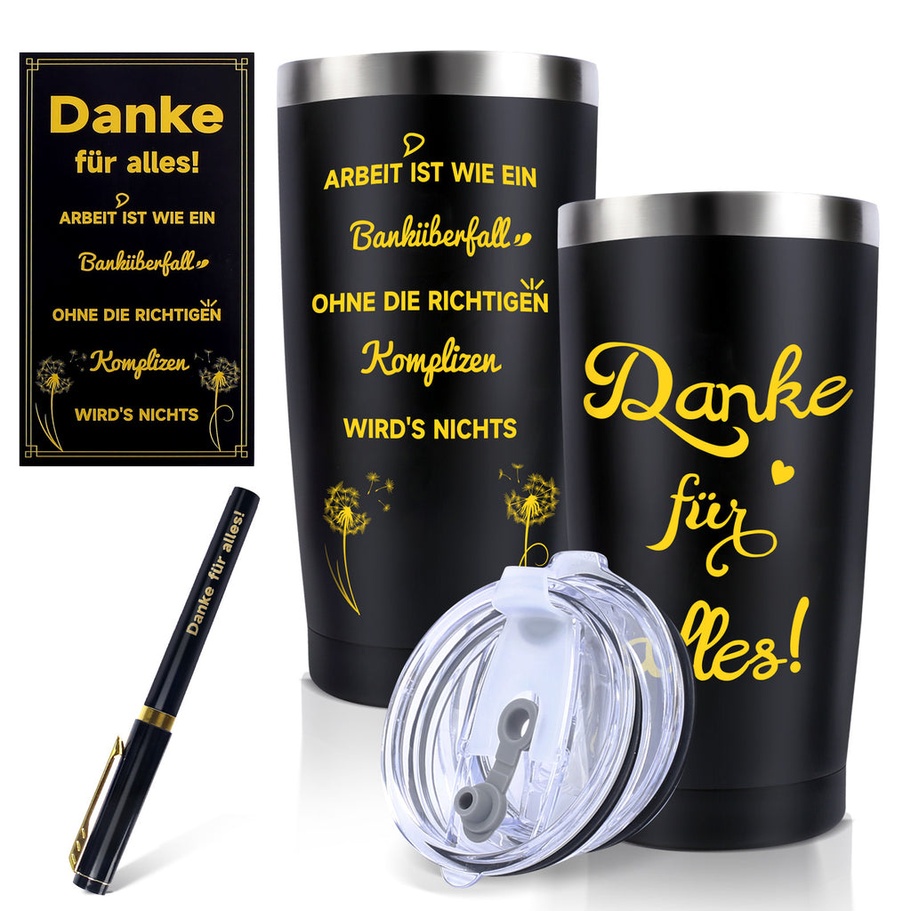 ?Merci pour tout. Ensemble de tasses thermales - Ensemble de cadeaux complet avec tasse