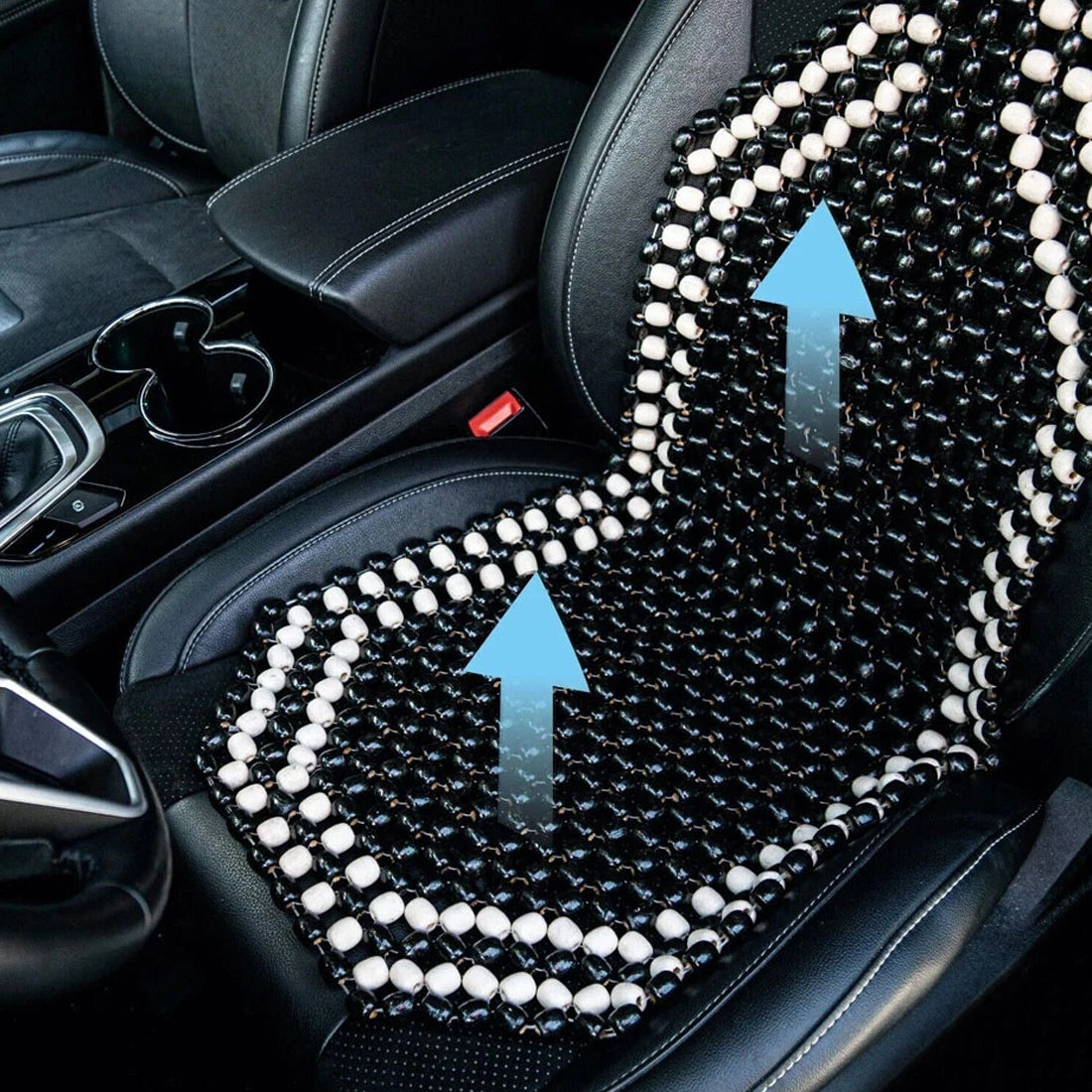 Universal Auto voiture Perled Siège Cover Massager Summer Cooling Mat Bureau