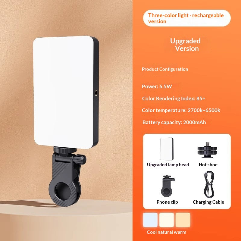 Lampe d'éclairage de caméra LED pour la vidéoconférence et le blogging