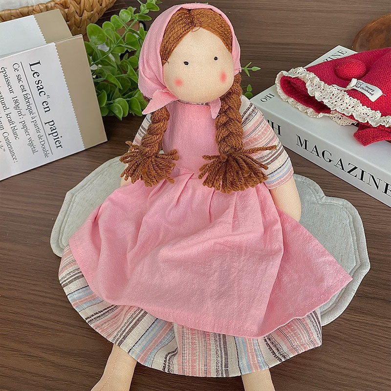 Robe de poupée de style coréen faite à la main mignon et doux pour les enfants