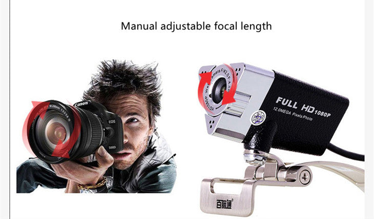 Caméra informatique avec microphone intégré