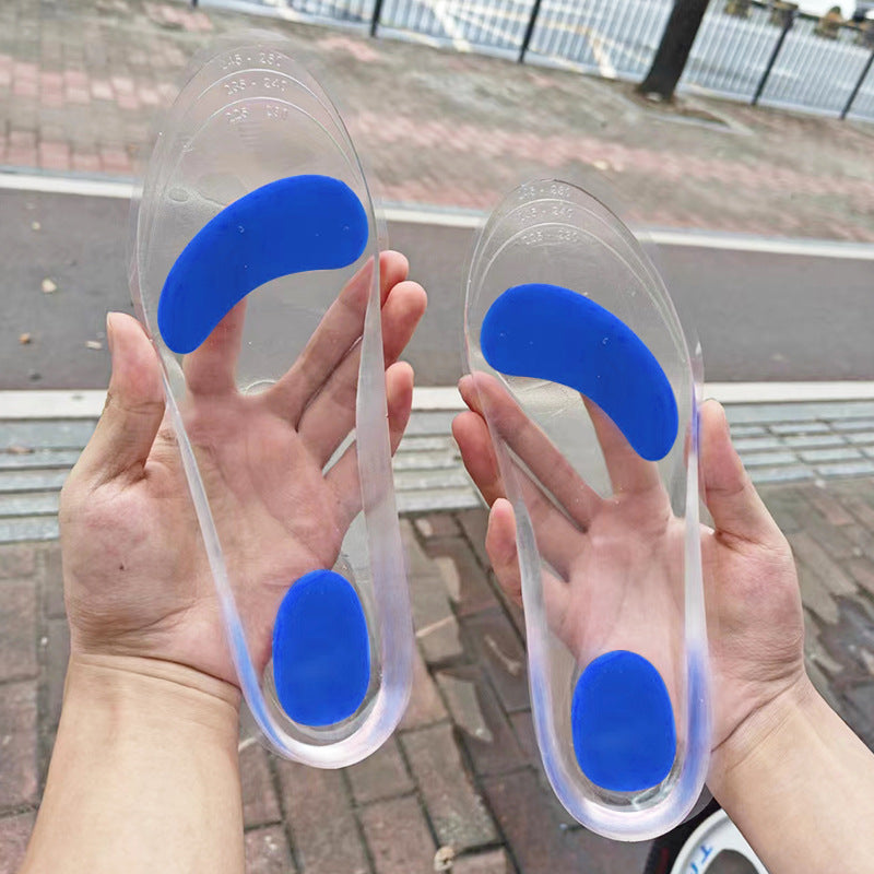 Hommes et femmes Semelles intérieures absorbant les chocs pour la correction des pieds plats