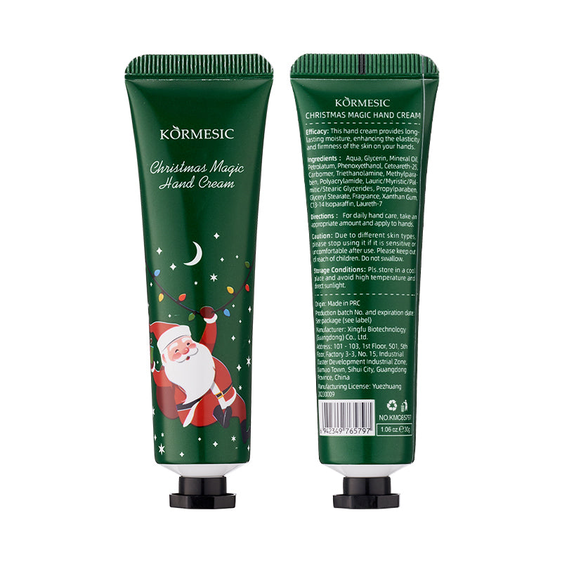 KORMESIC Crème de main magique de Noël pour le commerce extérieur 30g
